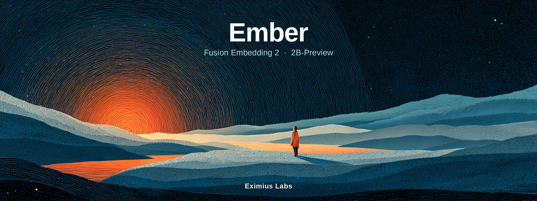 Ember — the thermal sense for Fusion Embedding 2 (2B-Preview) — Eximius Labs