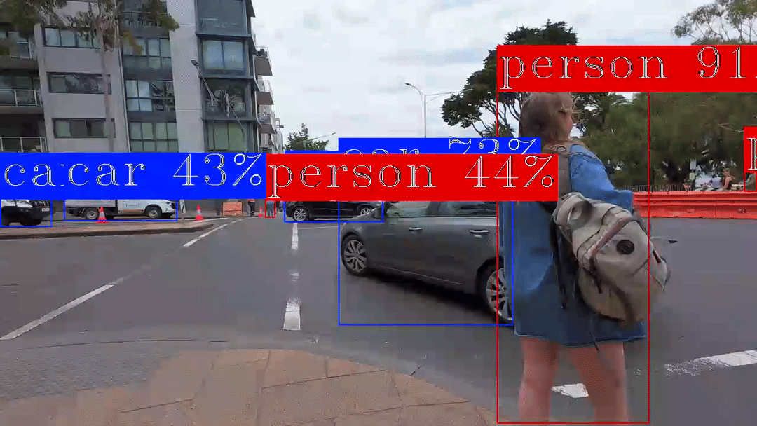 DLStreamer expected output