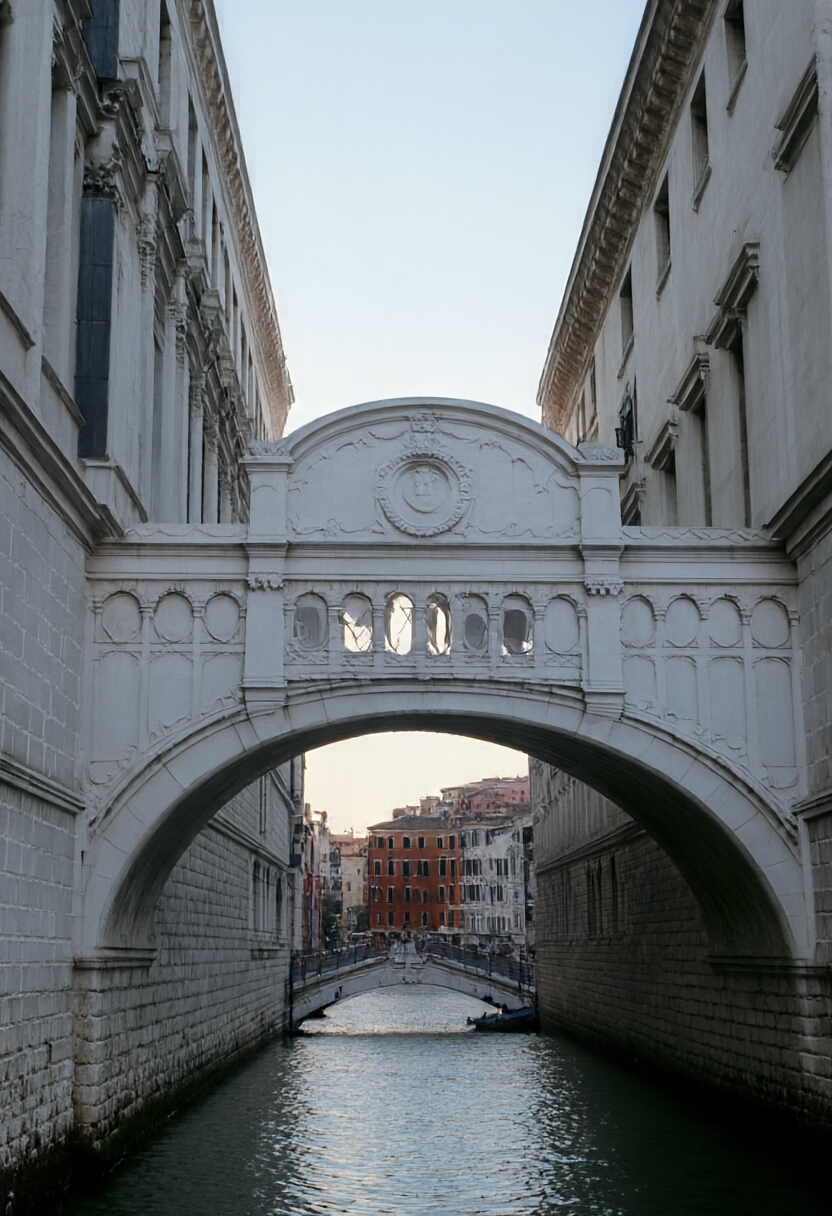 Bridge of Sighs in Venice