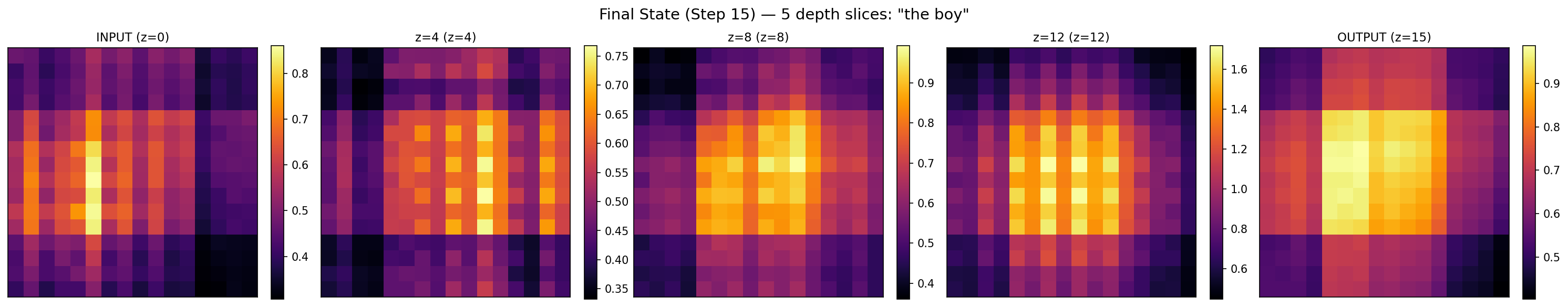 Wave propagation through the 3D brain