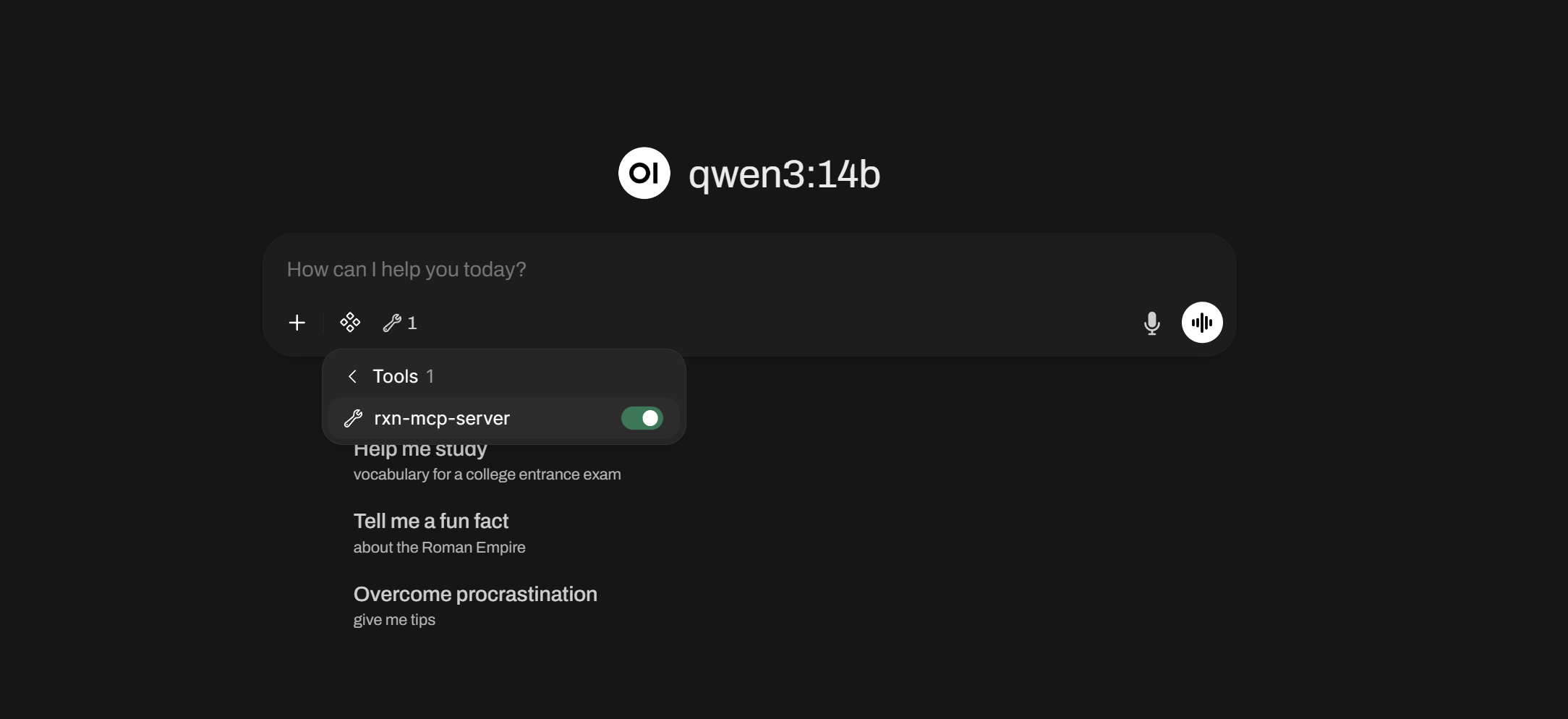 OpenWeb UI Activate Tool OpenWeb UI Activate Tool