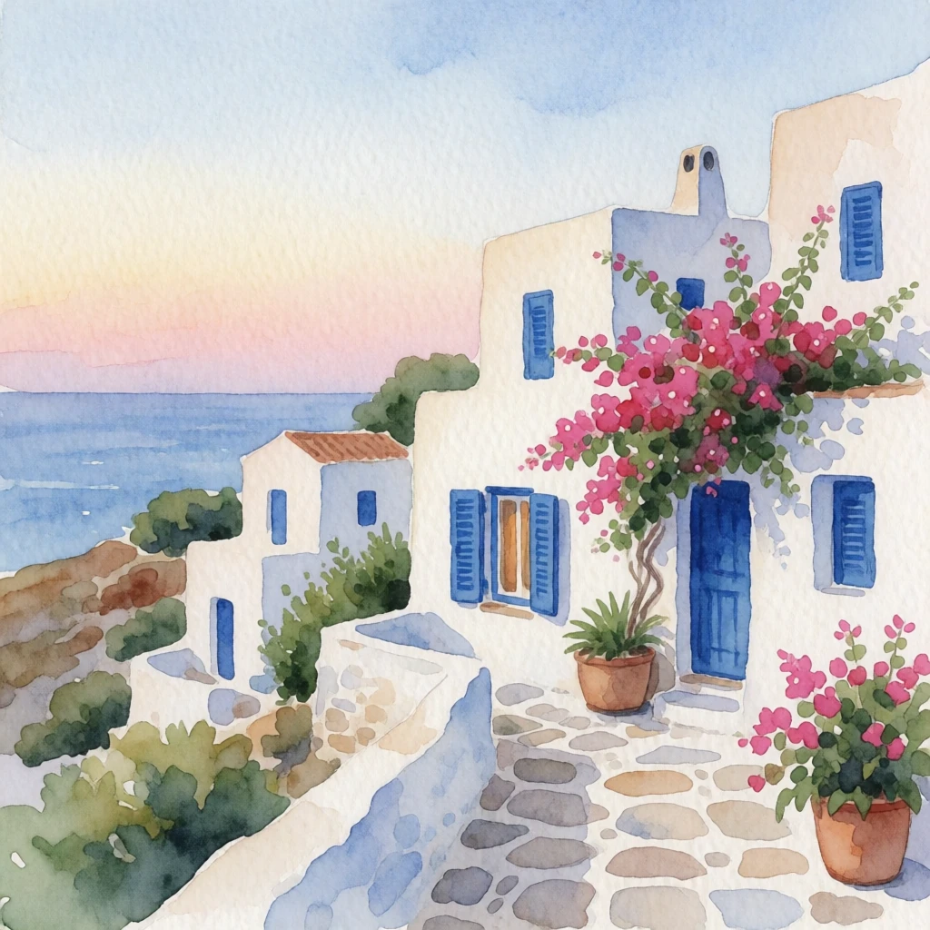 Synthetic watercolor source